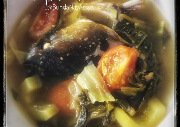 Gangan Asam Kepala Patin (Sayur Asem)