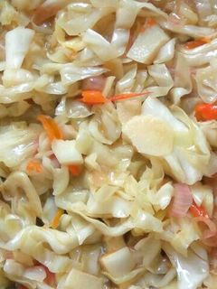 Foto resep Tumis kubis ambruradul...