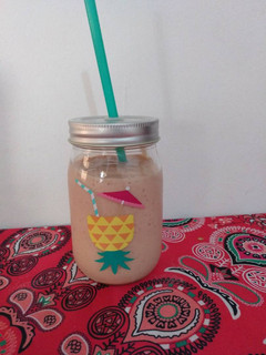 Una foto de Batido proteico