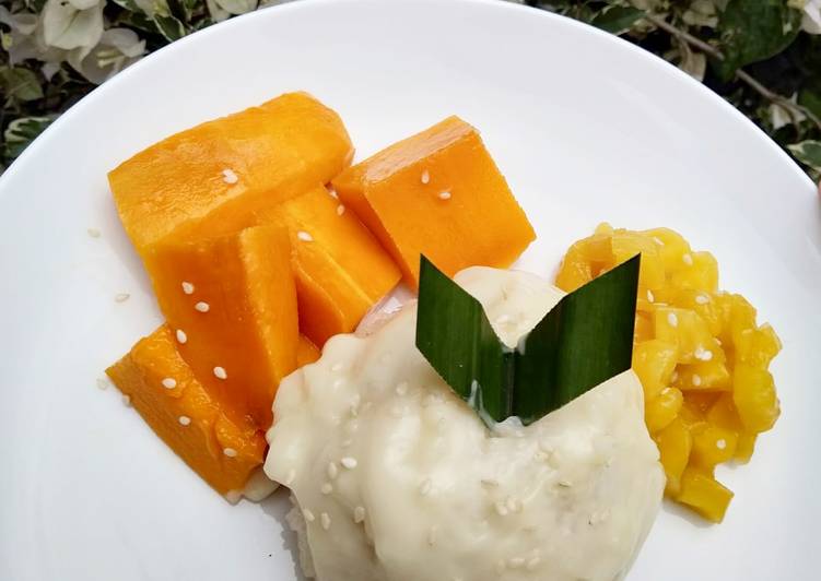 Resep Mango Jackfruit Sticky Rice yang Lezat