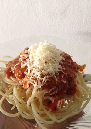 Foto resep Spagethi bolognese
