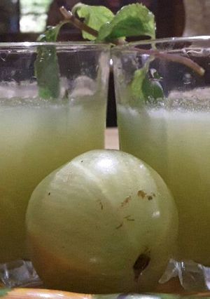 A picture of Gooseberry (Amla) Juice.