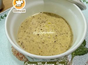 Gambar 👩‍🍳Creamy Mushroom Soup