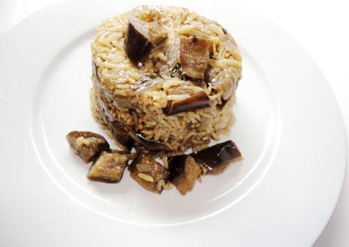 Baingan Pulao (Eggplant)