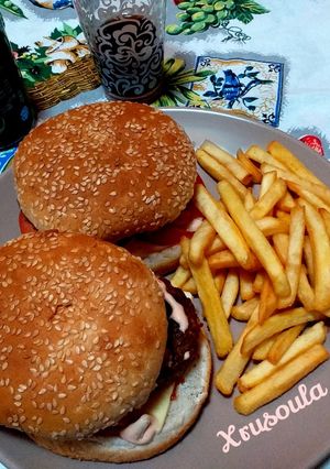 Φωτογραφία της συνταγής Burger από σπίτι