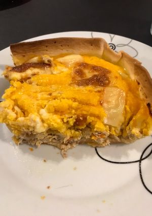 Una foto de Tarta de atún y calabaza