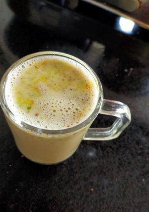 A picture of Kesariya Milk.