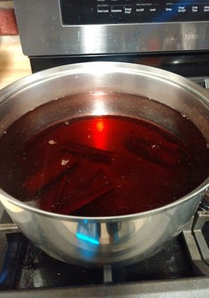 A picture of Homemade Cinnamon Tea.
