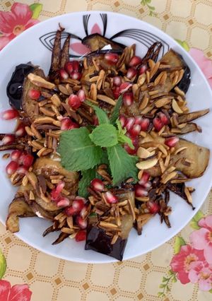 صورة لوصفة صحن مقبلات بالبذنجان