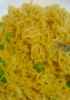 A picture of Masala Maggi.
