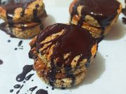Una foto de alfajores con stevia
