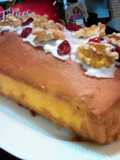 Budín de nueces y arándanos de fiesta 🎇
