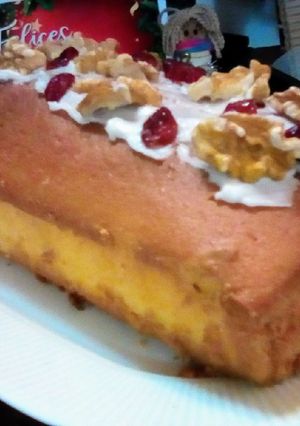 Una foto de Budín de nueces y arándanos de fiesta 🎇