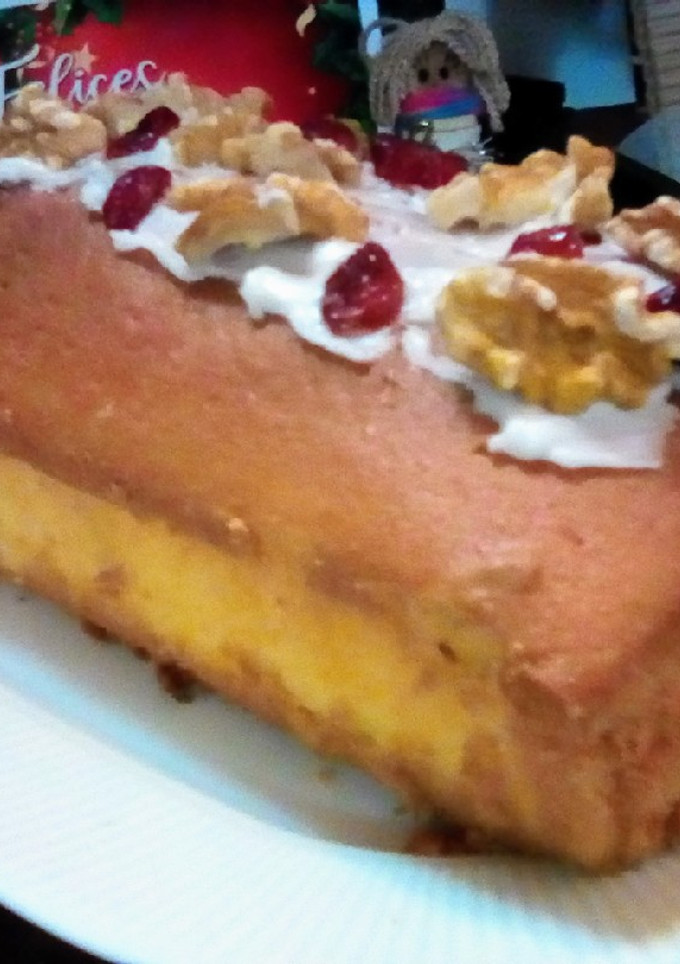 Una foto de Budín de nueces y arándanos de fiesta 🎇
