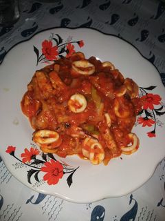 Foto resep Cumi saos pedas