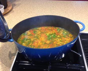 Update, Making Recipe Moroccan Chickpea Soup Restaurant Style