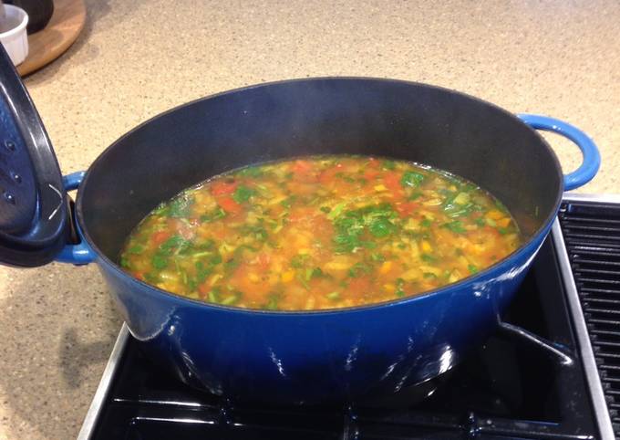Steps to Make Creative Moroccan Chickpea Soup for List of Food