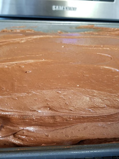 A picture of Chocolate Cake Frosting.