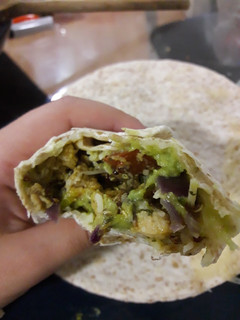 Una foto de Fajitas mexicanas vegetarianas con soja texturizada y quinoa