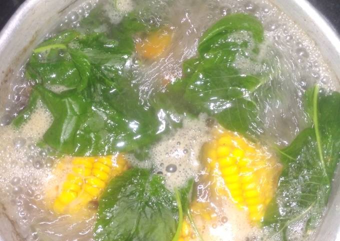 Anti Ribet, Bikin Sayur bayam ala *kampung* Menu Enak