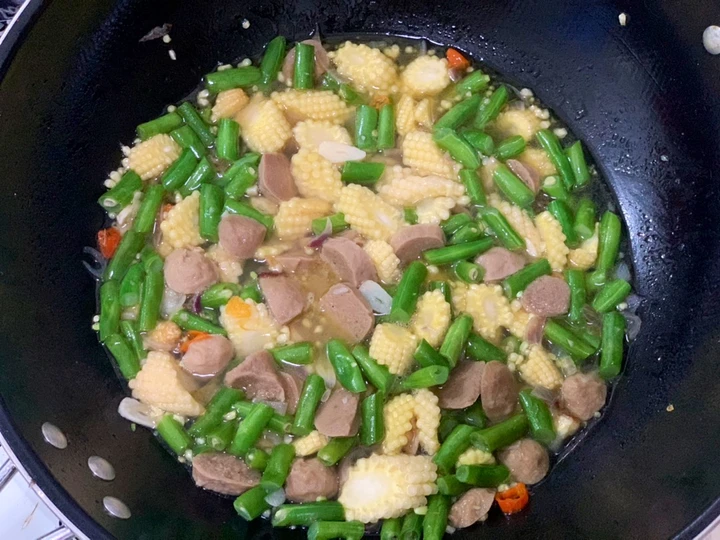 Langkah Gampang Menyiapkan Resep Tumis buncis jagung muda yang Sempurna Anti Ribet, Bikin Ngiler