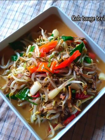 Langkah Mudah untuk Menyiapkan Resep #Cah teuge teri jengki yang  Bikin Ketagihan Anti Ribet, Lezat