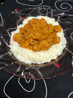 Foto de Caril de miolo de camarão com natas