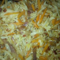 A picture of Spring rolls filling.