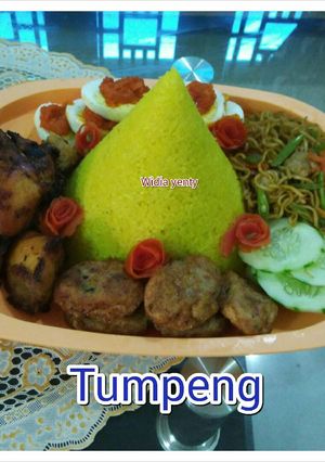 Foto resep Tumpeng sederhana