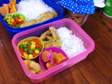 Nasi Sosis Telur Crispy