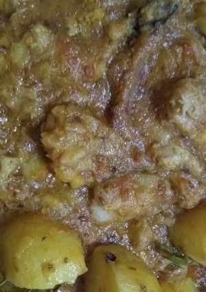 এঁচোড় আলুর দম (echor aloor dum recipe in Bengali) রেসিপির প্রধান ছবি