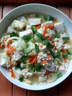 Foto resep Orak Arik tahu telur
