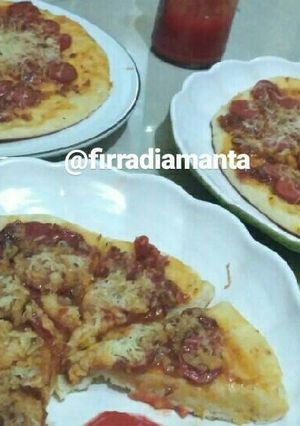 Foto resep Pizza Rumahan tanpa Oven