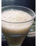 Licuado de naranja+banana+jengibre