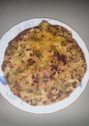 A picture of Stuffed paratha.