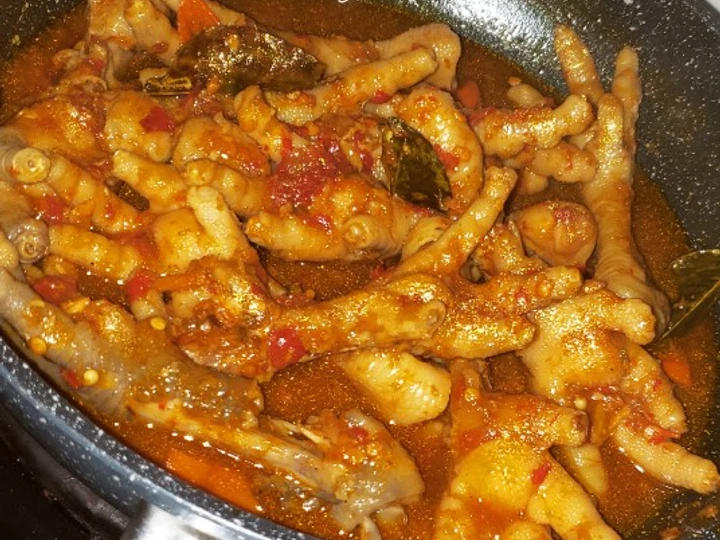 Cara Gampang Menyiapkan Resep Ceker mercon kuah yang Bisa Manjain Lidah Anti Ribet, Bisa Manjain Lidah