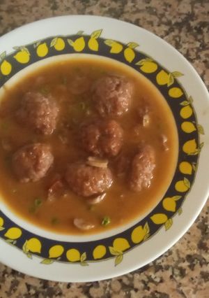 Una foto de Albóndigas en salsa