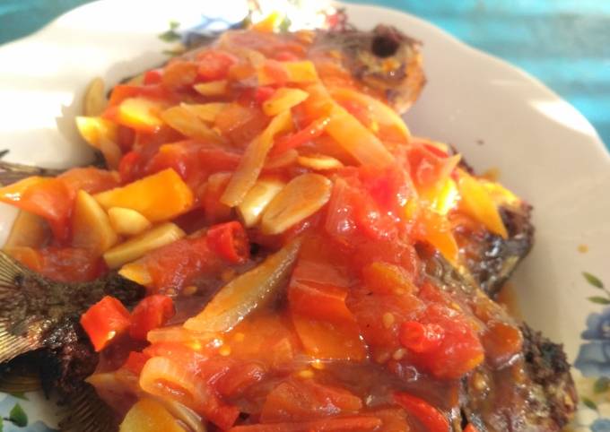 Resep Ikan Bawal Asam Manis Oleh Cimut Cookpad