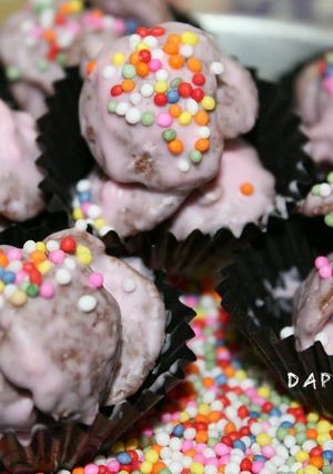 Foto resep Koko Krunch Vanilla Strawberry