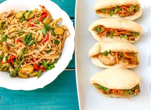 O poză a rețetei Bao Buns - Chifle chinezești la abur.