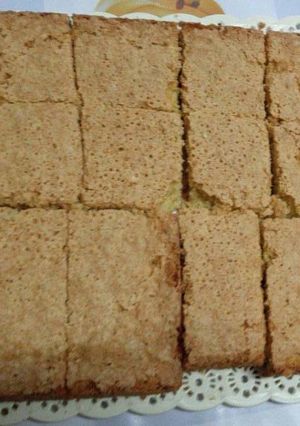 Una foto de Brownie de Coco
