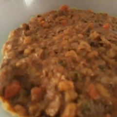 A picture of Chicken livers salad.