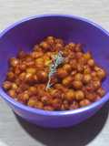Garbanzos rehogados con pimentón