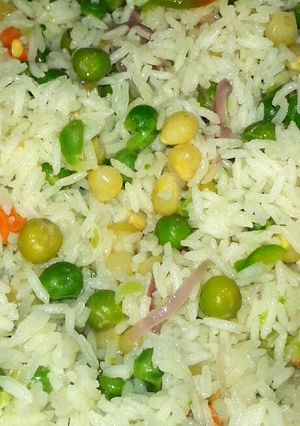 A picture of Fried rice #authormarathon.
