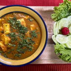 Matar Paneer A picture of Matar Paneer.