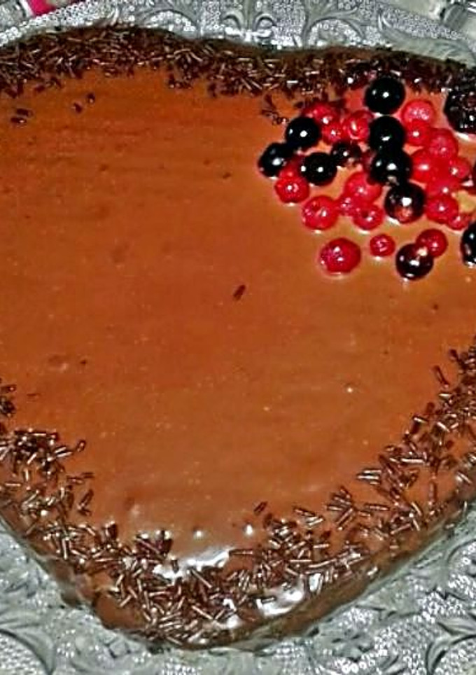 Una foto de Corazón de chocolate y avellanas