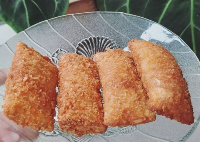 Ternyata begini loh! Resep  membuat Risoles Mayo Roti Tawar yang sempurna