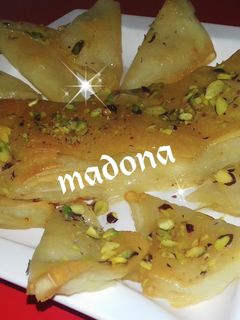 صورة لوصفة ورق الكلاج بالقشطه
