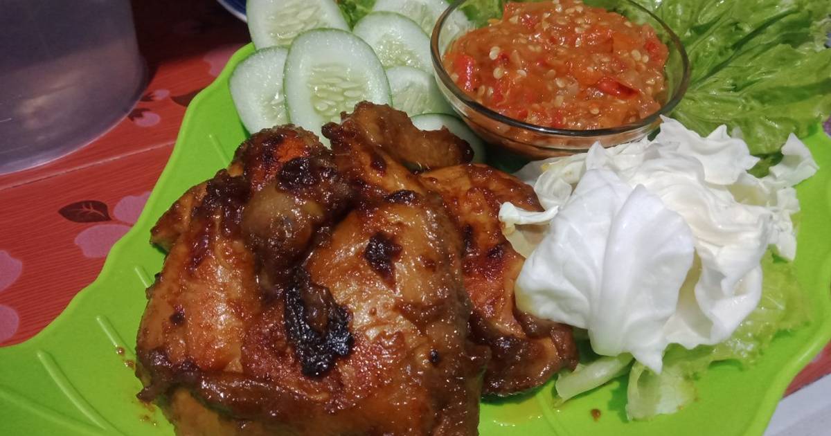 Resep Ayam bakar kecap teflon oleh Alesha Tsamara Cookpad