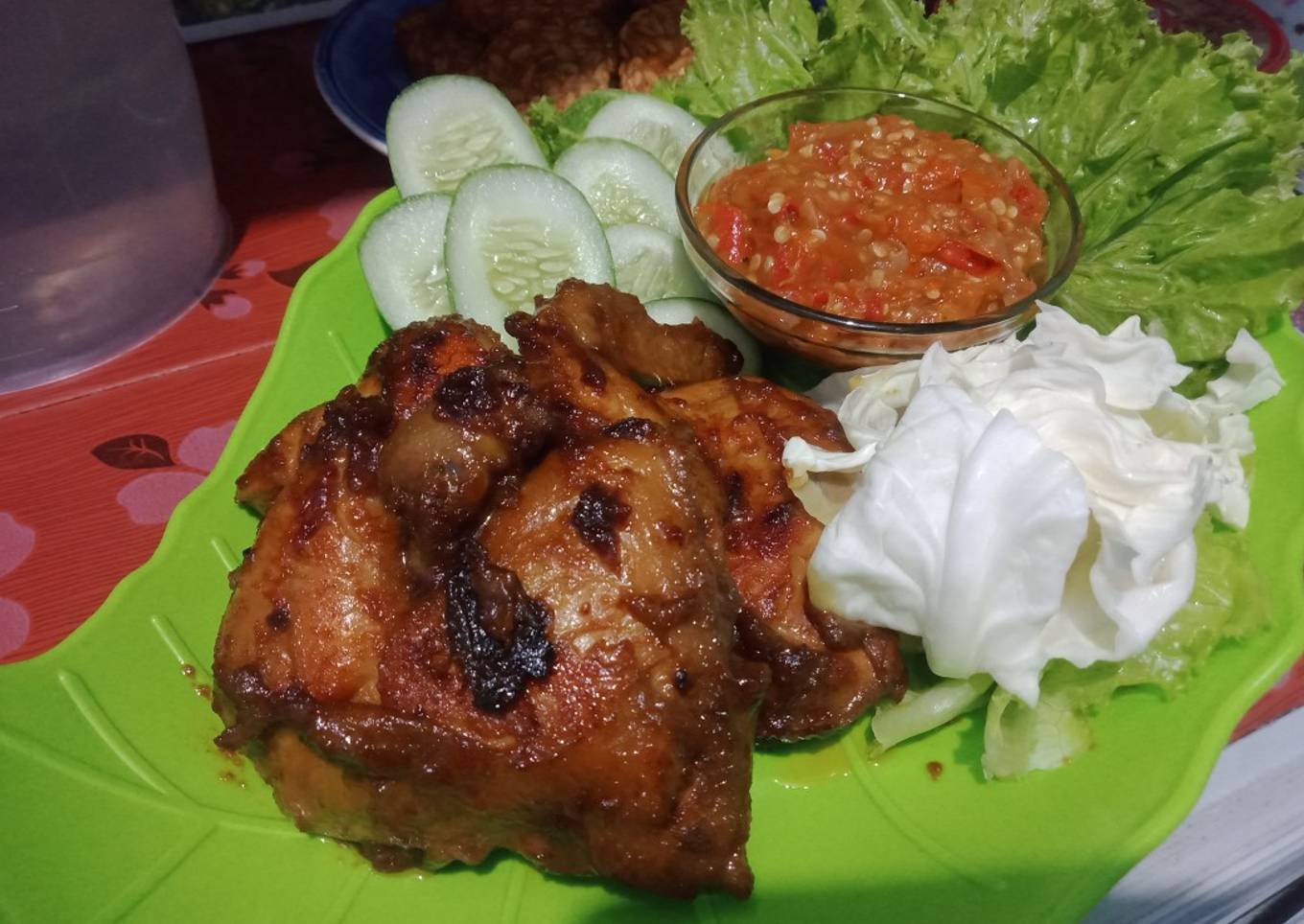 Ayam bakar kecap teflon